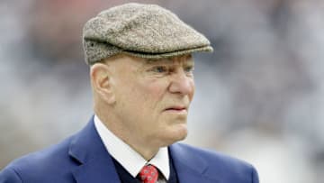 HOUSTON, TX - JANUARY 07: Houston Texans owner Bob McNair walks on the field before his team plays the Oakland Raiders in the AFC Wild Card game at NRG Stadium on January 7, 2017 in Houston, Texas. (Photo by Thomas B. Shea/Getty Images)