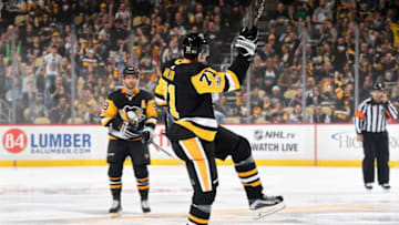 PITTSBURGH, PA - OCTOBER 07: Evgeni Malkin