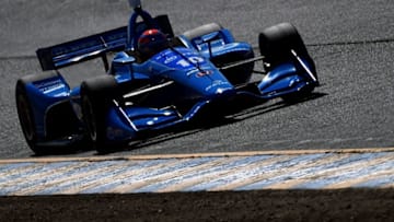 SONOMA, CA - SEPTEMBER 15: Ed Jones, driver of the #10 Chip Ganassi Racing Honda, on track during pracrtice for the Verizon IndyCar Series Sonoma Grand Prix at Sonoma Raceway on September 15, 2018 in Sonoma, California. (Photo by Jonathan Moore/Getty Images)