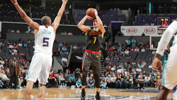 Jeremy Lin #7 of the Atlanta Hawks (Photo by Kent Smith/NBAE via Getty Images)