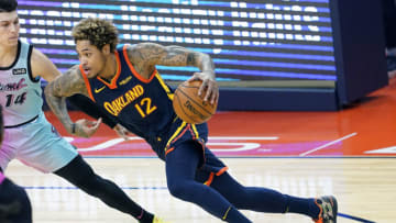 SAN FRANCISCO, CALIFORNIA - FEBRUARY 17: Kelly Oubre Jr. #12 of the Golden State Warriors (Photo by Thearon W. Henderson/Getty Images)