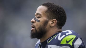 SEATTLE, WA - NOVEMBER 29: Safety Earl Thomas #29 of the Seattle Seahawks is pictured before a football game against the Pittsburgh Steelers at CenturyLink Field on November 29, 2015 in Seattle, Washington. The Seahawks won the game 39-30. (Photo by Stephen Brashear/Getty Images)