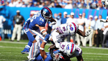 Saquon Barkley, New York Giants. (Photo by Al Bello/Getty Images)