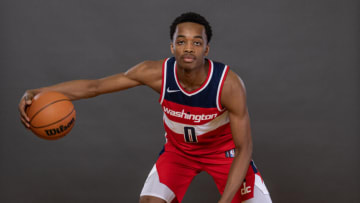 Bilal Coulibaly of the Washington Wizards (Photo by Jamie Squire/Getty Images)