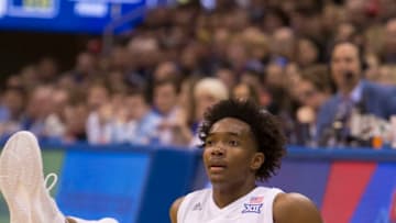 LAWRENCE, KS - DECEMBER 10: Devonte' Graham