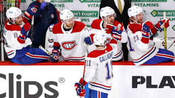 Jun 2, 2021; Winnipeg, Manitoba, CAN; Montreal Canadiens Brendan Gallagher. Mandatory Credit: James Carey Lauder-USA TODAY Sports