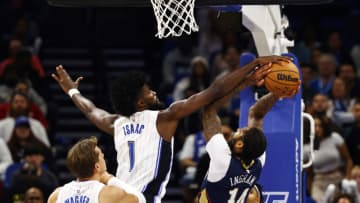 Jonathan Isaac is still recovering from his injuries. But he is clearly capable of making an impact for the Orlando Magic. Mandatory Credit: Kim Klement Neitzel-USA TODAY Sports