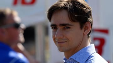 SONOMA, CA - SEPTEMBER 15: Racing driver Esteban Gutierrez of Mexico looks on during practice for the GoPro Grand Prix of Sonoma at Sonoma Raceway on September 15, 2017 in Sonoma, California. (Photo by Robert Reiners/Getty Images)