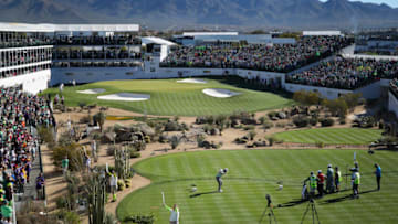 Iconic 16th hole at WM Phoenix Open (Photo by Christian Petersen/Getty Images)