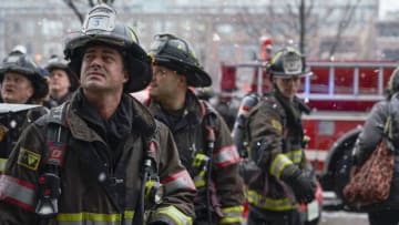CHICAGO FIRE -- "What I Saw" Episode 715 -- Pictured: (l-r) Taylor Kinney as Kelly Severide -- (Photo by: Parrish Lewis/NBC)
