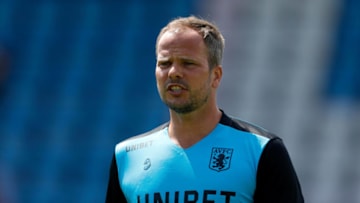 TELFORD, ENGLAND - JULY 14: Stephen Clemence of Aston Villa looks on during the Pre-season friendly between AFC Telford United and Aston Villa at New Bucks Head Stadium on July 14, 2018 in Telford, England. (Photo by Malcolm Couzens/Getty Images)