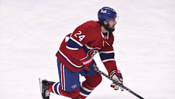 Apr 16, 2021; Montreal, Quebec, CAN; Montreal Canadiens Phillip Danault Mandatory Credit: Jean-Yves Ahern-USA TODAY Sports