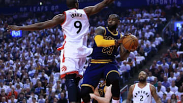 TORONTO, ON - MAY 07: Lebron James