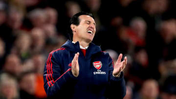 Arsenal's manager Unai Emery Sheffield United v Arsenal - Premier League - Bramall Lane 21-10-2019 . (Photo by Richard Sellers/EMPICS/PA Images via Getty Images)