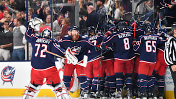 COLUMBUS, OH - OCTOBER 27: Goaltender Sergei Bobrovsky