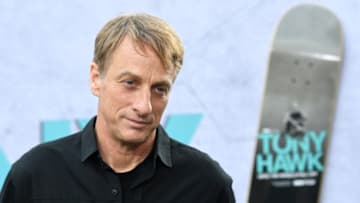 SANTA MONICA, CALIFORNIA - MARCH 30: Tony Hawk attends the Los Angeles premiere of HBO Max's "Tony Hawk: Until the Wheels Fall Off" at The Bungalow on March 30, 2022 in Santa Monica, California. (Photo by JC Olivera/WireImage)