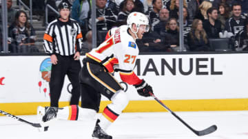 LOS ANGELES, CA - MARCH 26: Dougie Hamilton