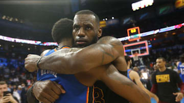 OKLAHOMA CITY, OK - FEBRUARY 13: LeBron James