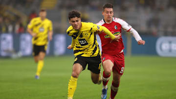 Dortmund, Gio Reyna (Photo by Lars Baron/Getty Images)