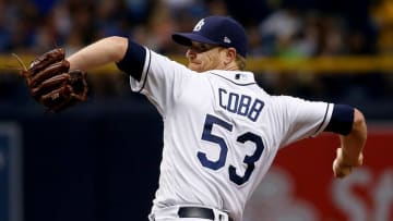 ST. PETERSBURG, FL - JULY 21: Alex Cobb (Photo by Brian Blanco/Getty Images)