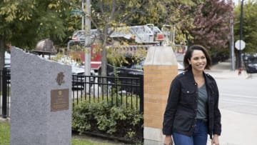 "Best Friend Magic" Episode 809 -- Pictured: Monica Raymund as Gabriela Dawson -- (Photo by: Adrian Burrows/NBC)