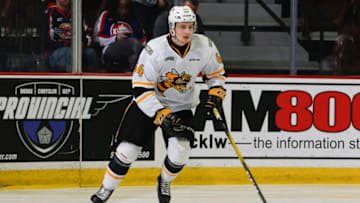 Jacob Perreault, Sarnia Sting (Photo by Dennis Pajot/Getty Images)