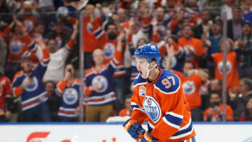EDMONTON, AB - OCTOBER 12: Connor McDavid. (Photo by Codie McLachlan/Getty Images)