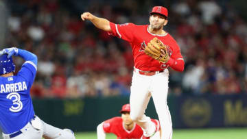 ANAHEIM, CALIFORNIA - APRIL 22: Second baseman Danny Espinosa
