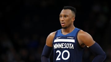 MINNEAPOLIS, MN - NOVEMBER 15: Josh Okogie #20 of the Minnesota Timberwolves. Copyright 2019 NBAE (Photo by Jordan Johnson/NBAE via Getty Images)