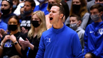 Duke basketball head coach-in-waiting Jon Scheyer (Photo by Lance King/Getty Images)