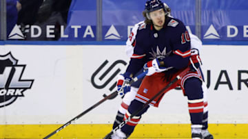 Artemi Panarin #10 of the New York Rangers (Photo by Bruce Bennett/Getty Images)