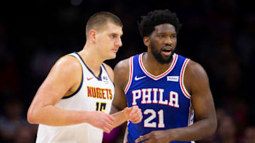 Joel Embiid, Nikola Jokic, Sixers, top 100 NBA players (Photo by Mitchell Leff/Getty Images)