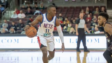 Long Island Nets Brooklyn Nets Shannon Scott. Mandatory Copyright Notice: Copyright 2019 NBAE (Photo by Robert Frank/NBAE via Getty Images)