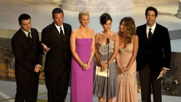 The Friends cast (Photo by Vince Bucci/Getty Images)