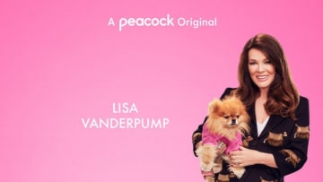 VANDERPUMP DOGS -- Pictured: Lisa Vanderpump, Key Art -- (Photo by: Peacock)