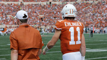 Sam Ehlinger, Texas Football (Photo by Tim Warner/Getty Images)