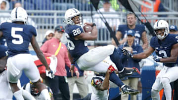 STATE COLLEGE, PA - OCTOBER 08: Saquon Barkley