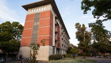 Kerr Hall, UC Davis, Davis, California. Taken April 8, 2015.