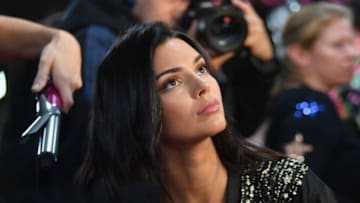 Kendall Jenner backstage at Victoria's Secret Fashion Show (Photo by Dia Dipasupil/Getty Images for Victoria's Secret)