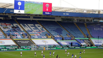 Leicester City (Photo by DAVID DAVIES/POOL/AFP via Getty Images)