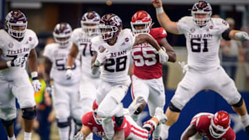 Isaiah Spiller, Texas A&M Football Mandatory Credit: Jerome Miron-USA TODAY Sports