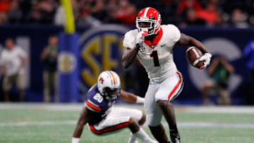 ATLANTA, GA - DECEMBER 02: Sony Michel (Photo by Kevin C. Cox/Getty Images)