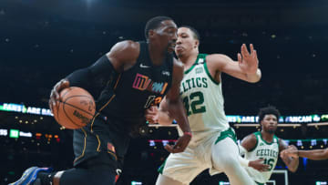 The Boston Celtics and Miami Heat battle in a 2020 Eastern Conference finals rematch, with Game 1 taking place Tuesday night Mandatory Credit: Bob DeChiara-USA TODAY Sports