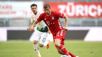 Mickael Cuisance set to leave Bayern Munich for Venezia FC. (Photo by Alexander Hassenstein/Getty Images)