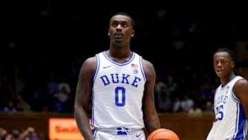 Duke basketball forward Dariq Whitehead (Photo by Lance King/Getty Images)