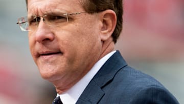 Former Auburn football HC Gus Malzahn has had Auburn on his mind if his Twitter is any indication Mandatory Credit: Mickey Welsh/The Montgomery Advertiser via USA TODAY Sports