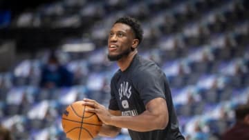 Thaddeus Young Mandatory Credit: Jerome Miron-USA TODAY Sports
