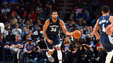 PHILADELPHIA, PA - OCTOBER 4: Brandan Wright