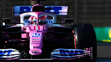 Sergio Perez, Racing Point, Formula 1 (Photo by Rudy Carezzevoli/Getty Images)