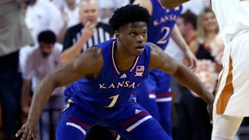 The Jayhawks look to bounce back when they host Oklahoma today at 12:00 PM CST (Photo by Chris Covatta/Getty Images)